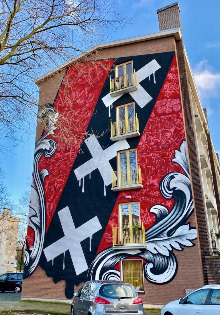 Street art in Amsterdam and the STRAAT Museum Velvet Escape
