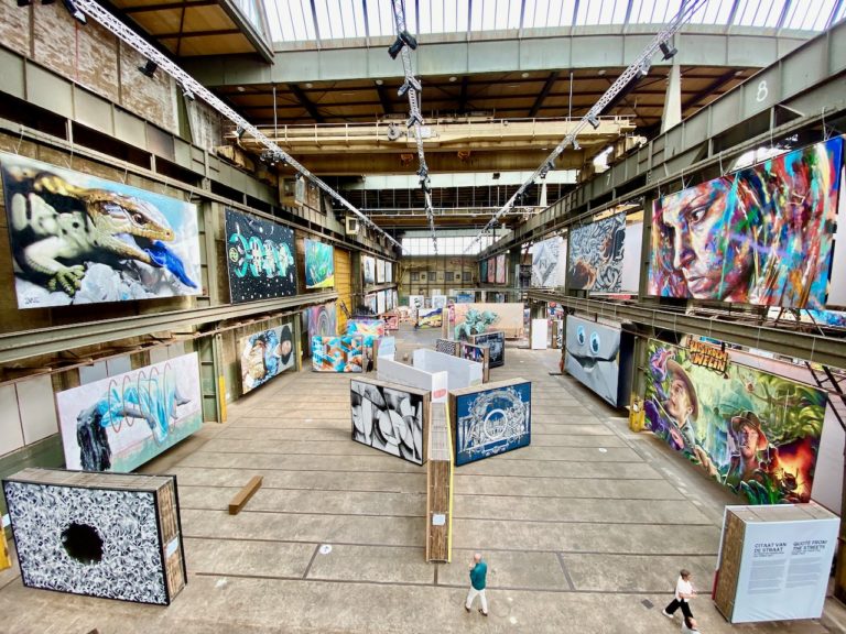 Street art in Amsterdam and the STRAAT Museum Velvet Escape