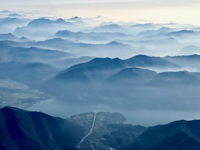 aerial view locarno ascona