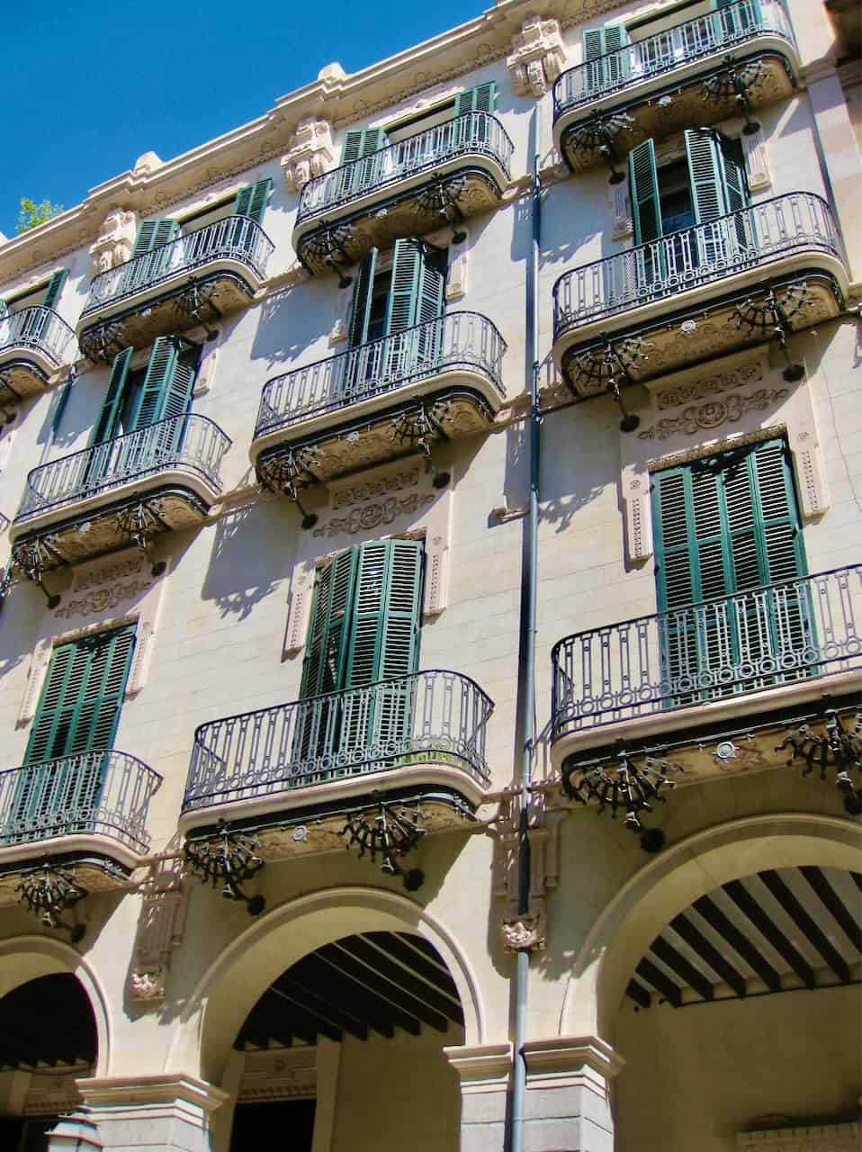 The buildings of Palma