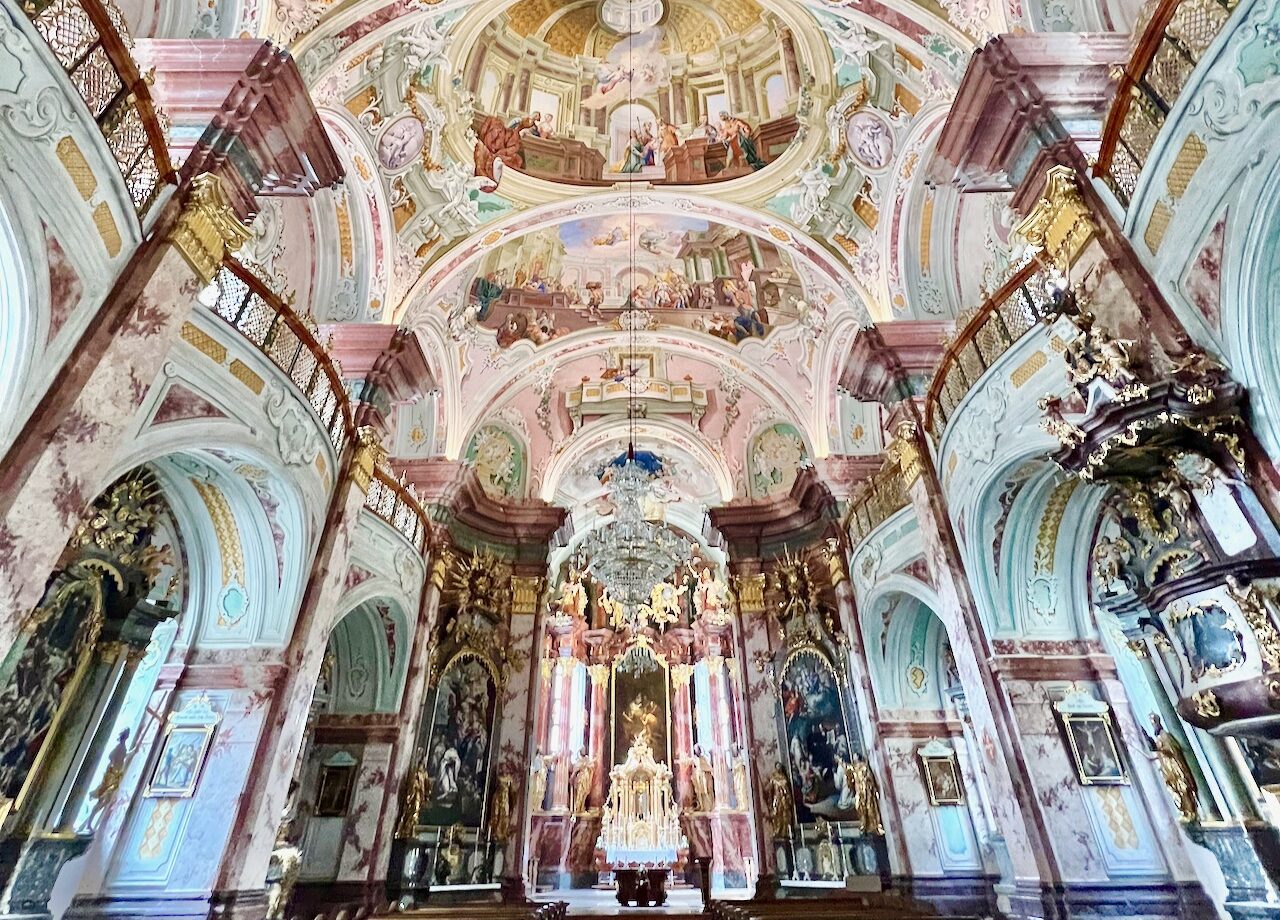 beautiful baroque church