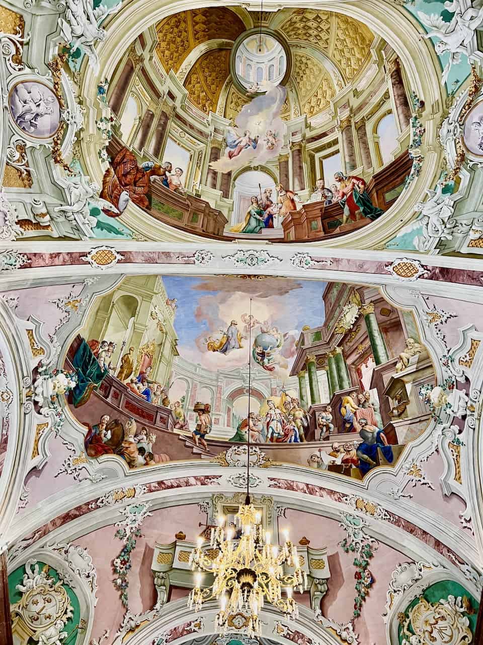 amazing baroque ceiling