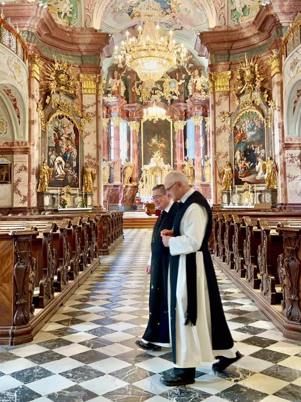 beautiful abbey in austria
