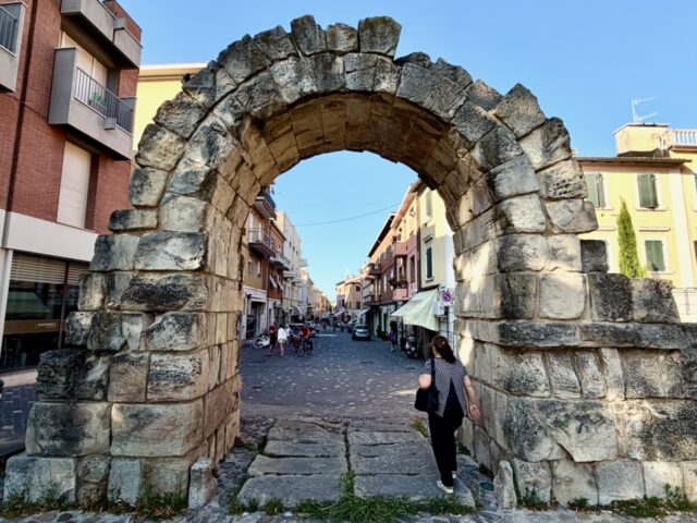 roman structures in rimini