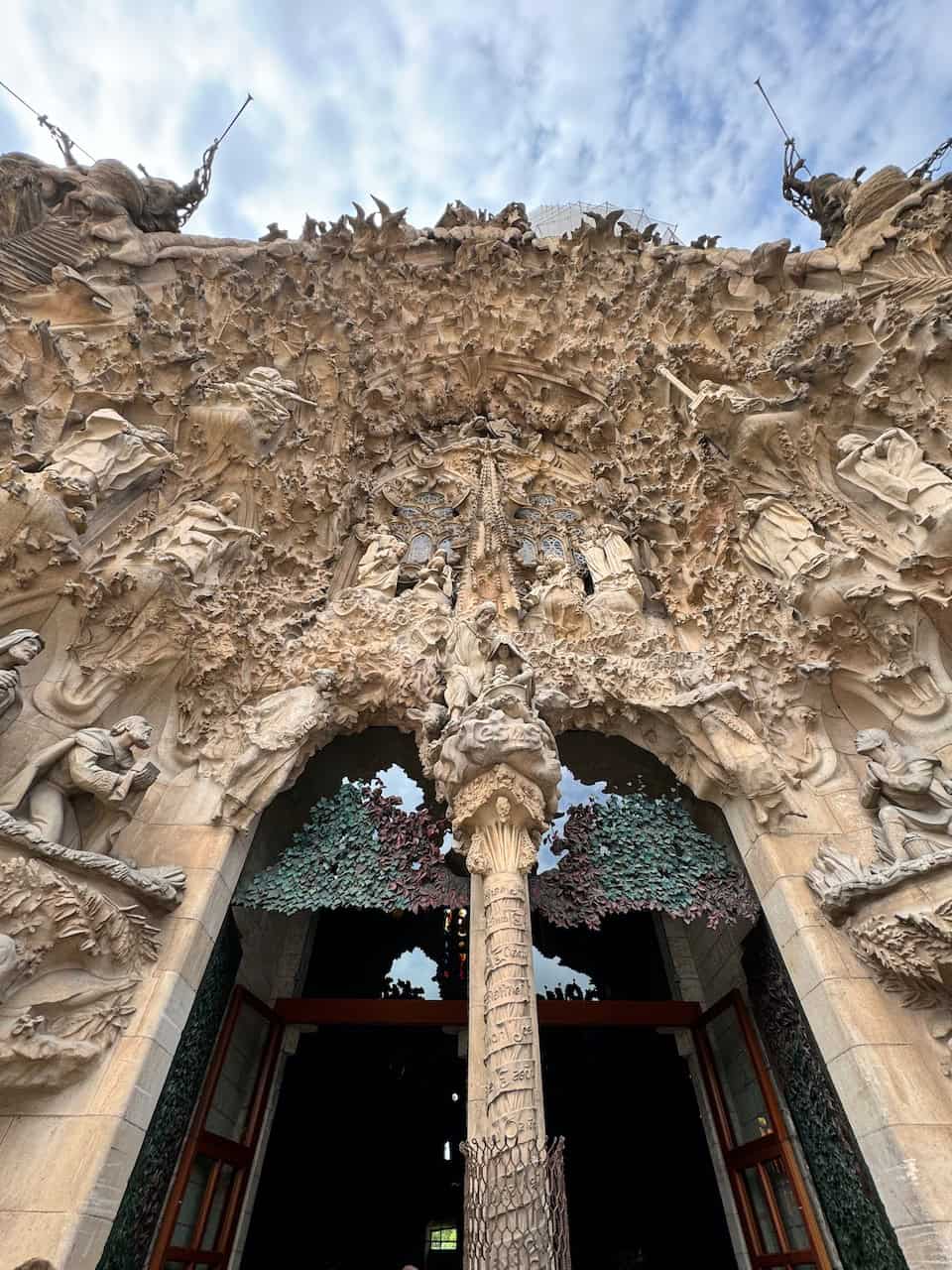 sagrada familia nativity facade