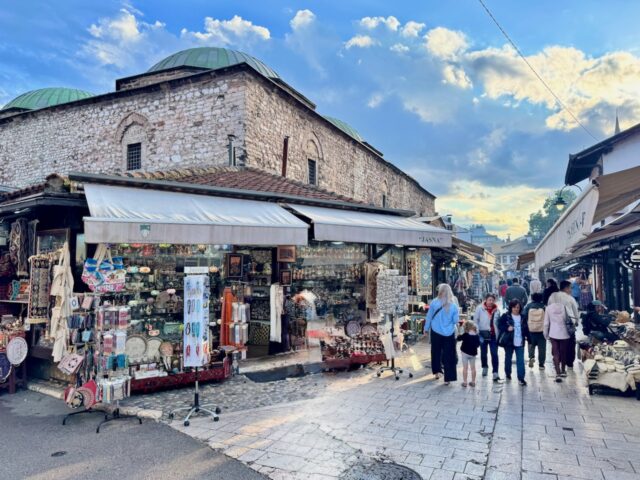 Baščaršija top things to do in sarajevo