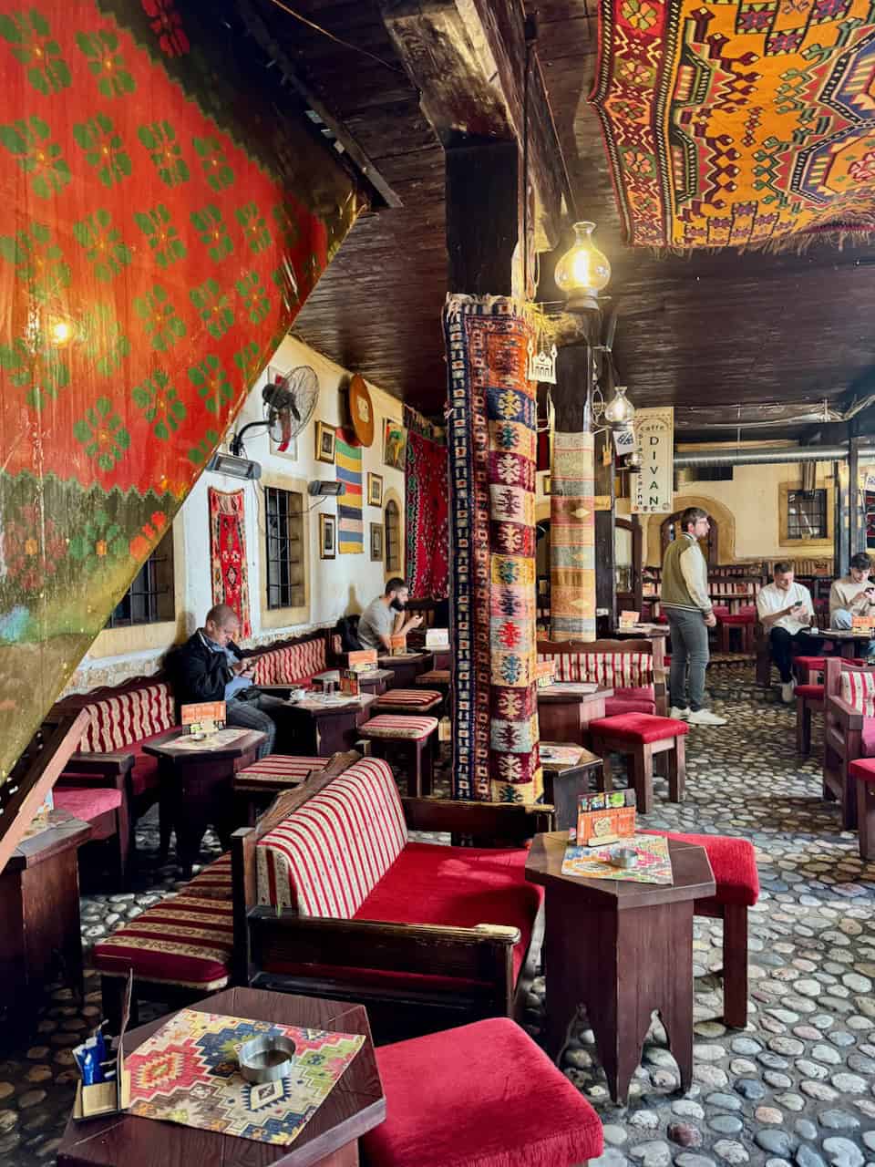 traditional bosnian cafe sarajevo