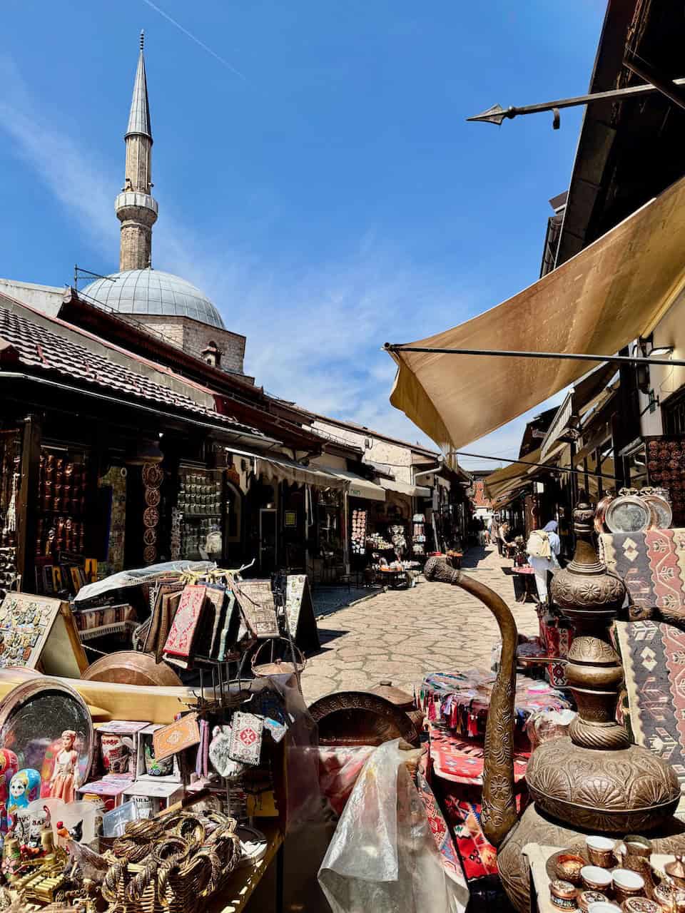 Kazandziluk copperware street sarajevo