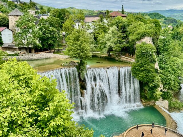 beautiful waterfalls in bosnia