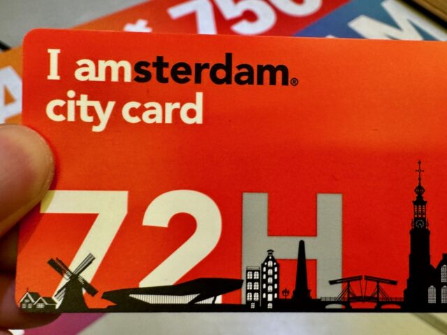 how to use 72-hour amsterdam city card