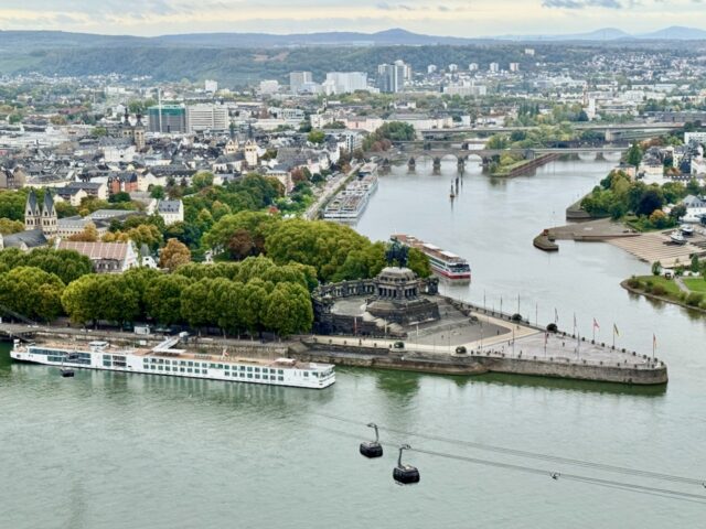 panoramic view of Koblenz