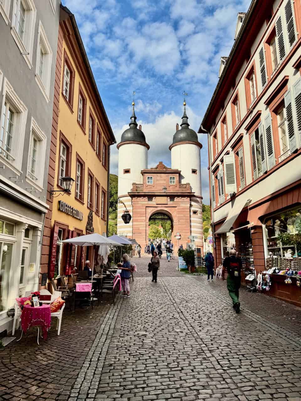 heidelberg germany old town photo