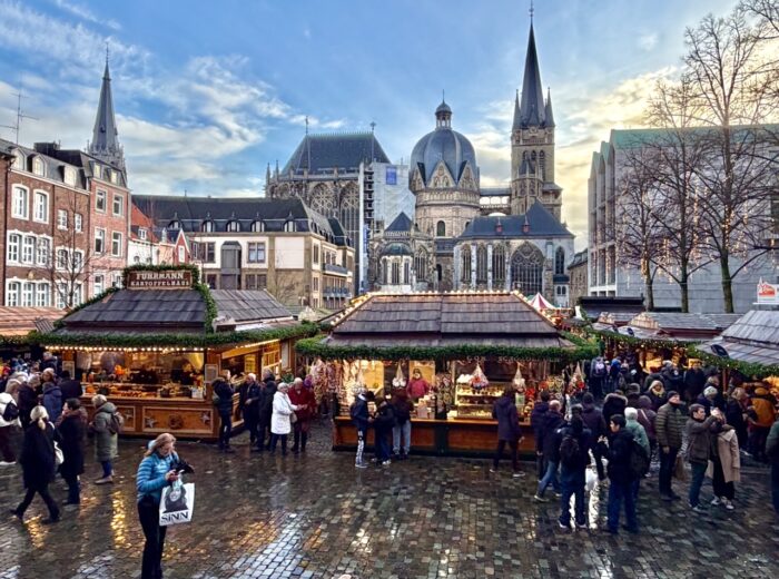 Historic cities and Christmas markets in western Germany