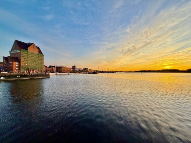 rostock sunset
